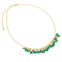Fringe Necklace in Emerald